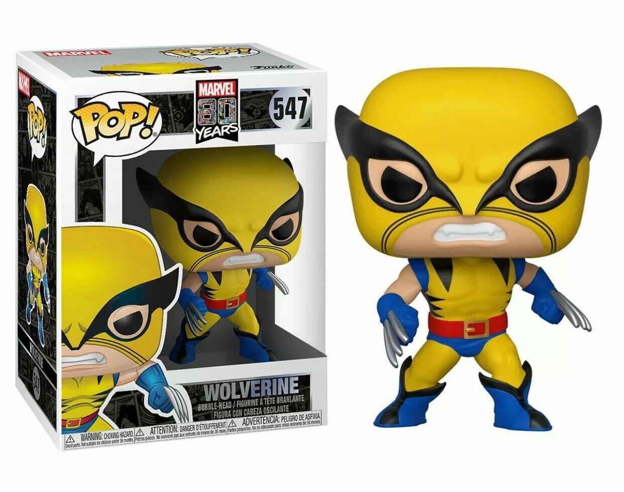 

Фигурка Funko Pop Фанко Поп Марвел 80-х Росомаха Marvel 80th Wolverine 10 см XM W 547