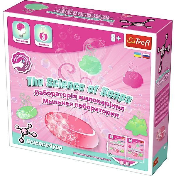 

Игровой научный набор Trefl Science4you Мыльная лаборатория (60894)