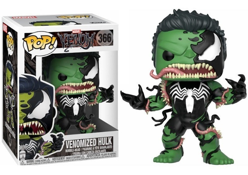 

Фигурка Funko Pop Marvel Venomized Hulk Марвел Веном Халк 10 см HhV 366.602