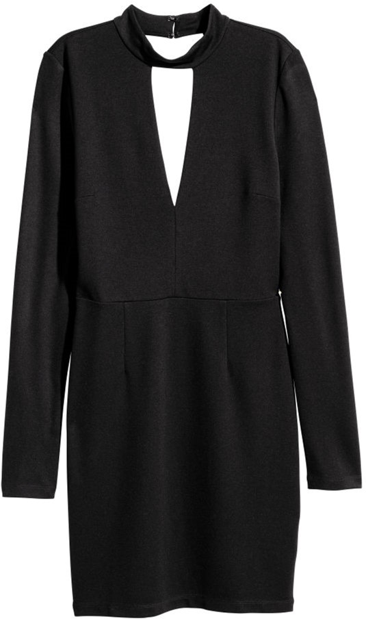 

Платье H&M 3hm05330093 34 Черное