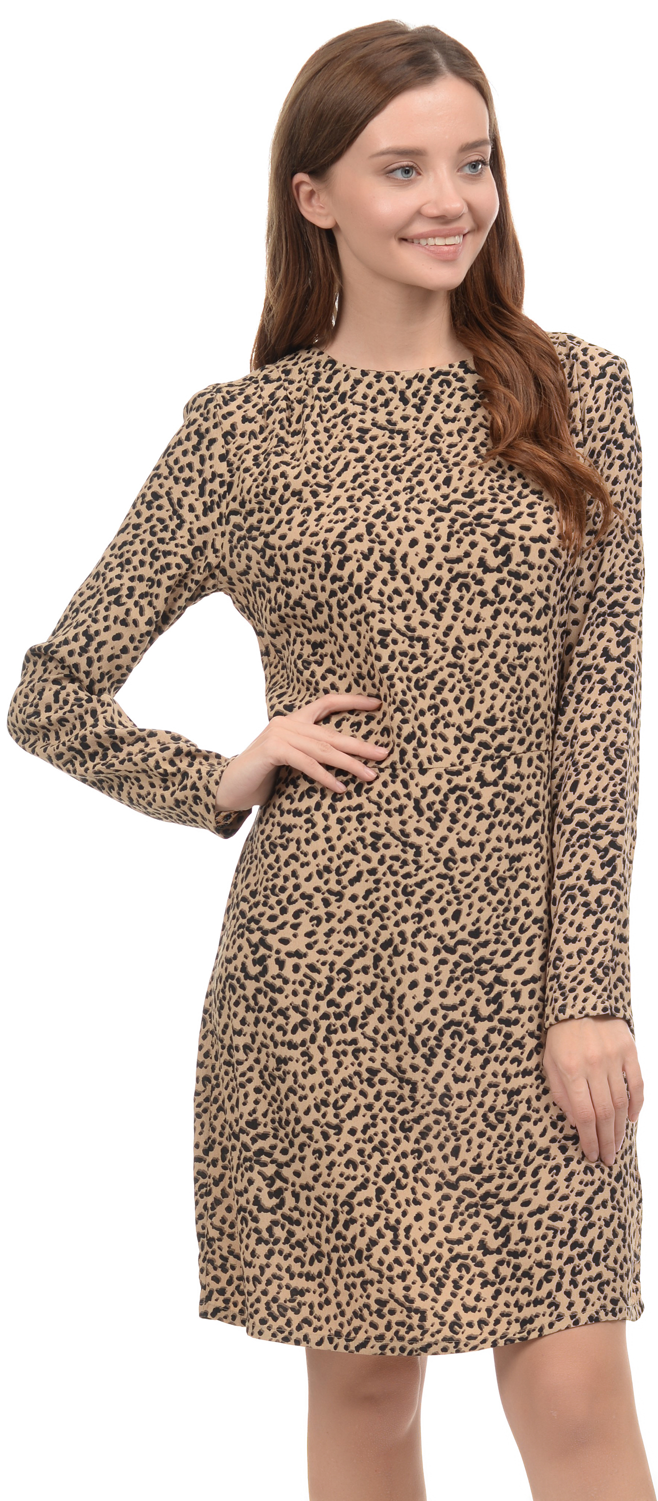 

Платье H&M 3hm05330128 36 Светло-коричневое