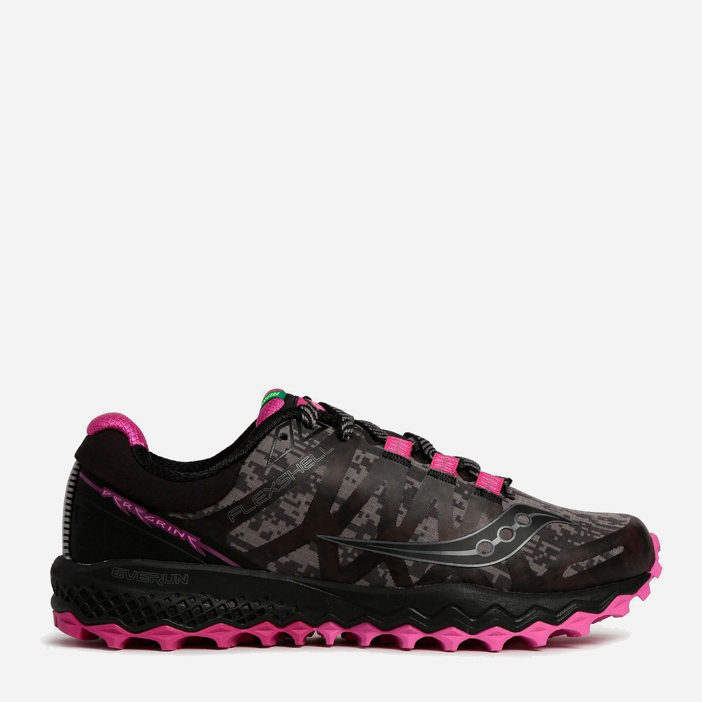 

Кроссовки Saucony Peregrine 7 Runshield 10360-1s 37.5 (6.5) 23 см Черно-розовые