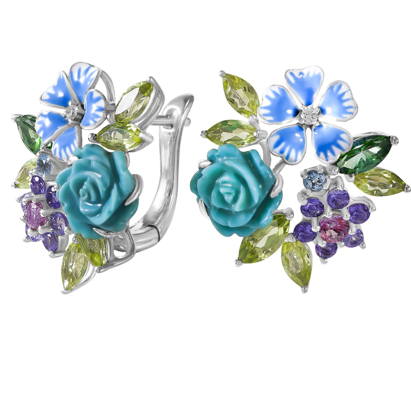 

Серьги из белого золота 1693416