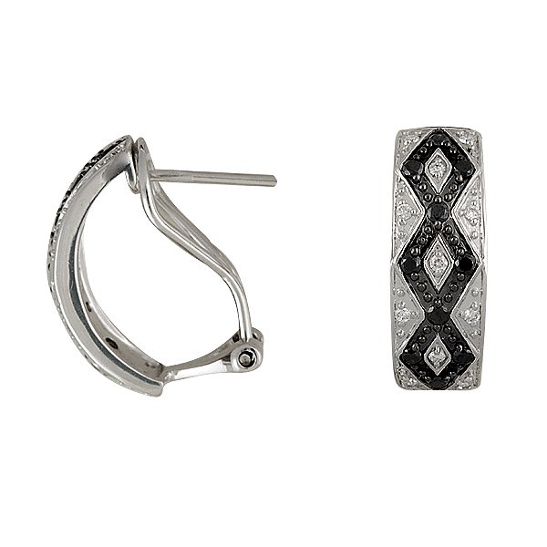 

Серьги из белого золота с бриллиантами 013297