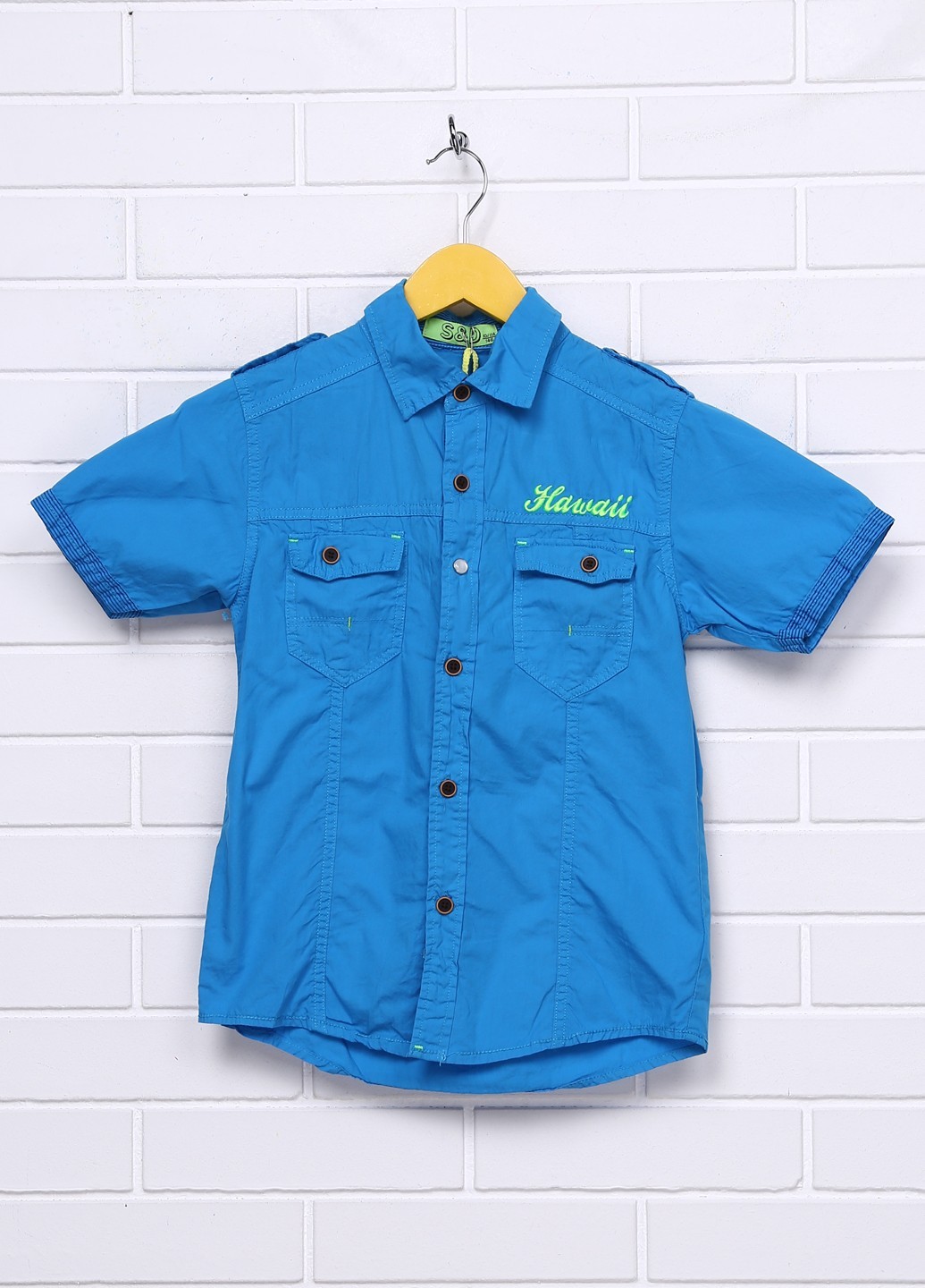 

Тениска для мальчика S&D Sd0117 116-122 Голубой