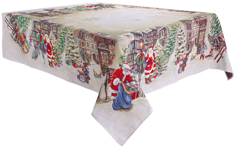 

Скатерть гобеленовая Lefard Home Textile 732 Village 100х100 см