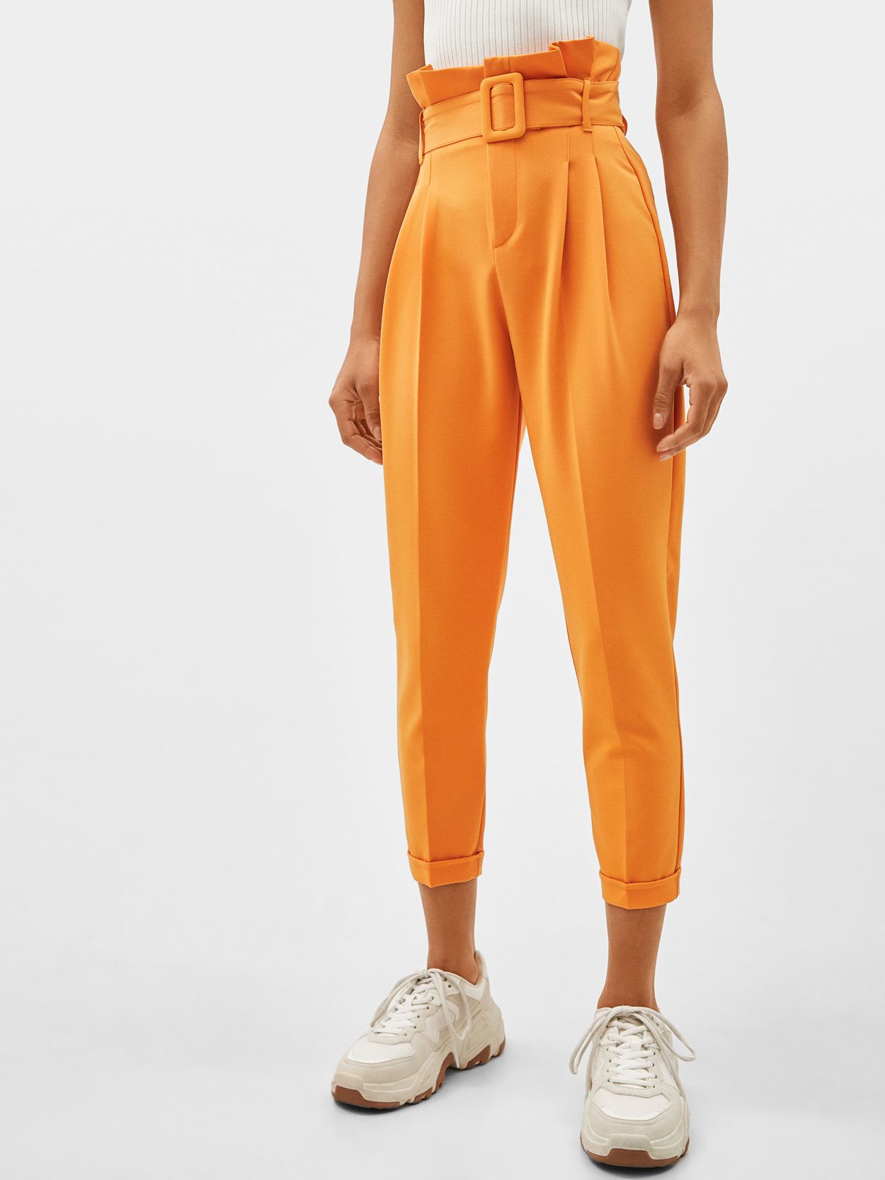 

Брюки Bershka 05075168643  Оранжевые, Брюки Bershka 05075168643 34 Оранжевые