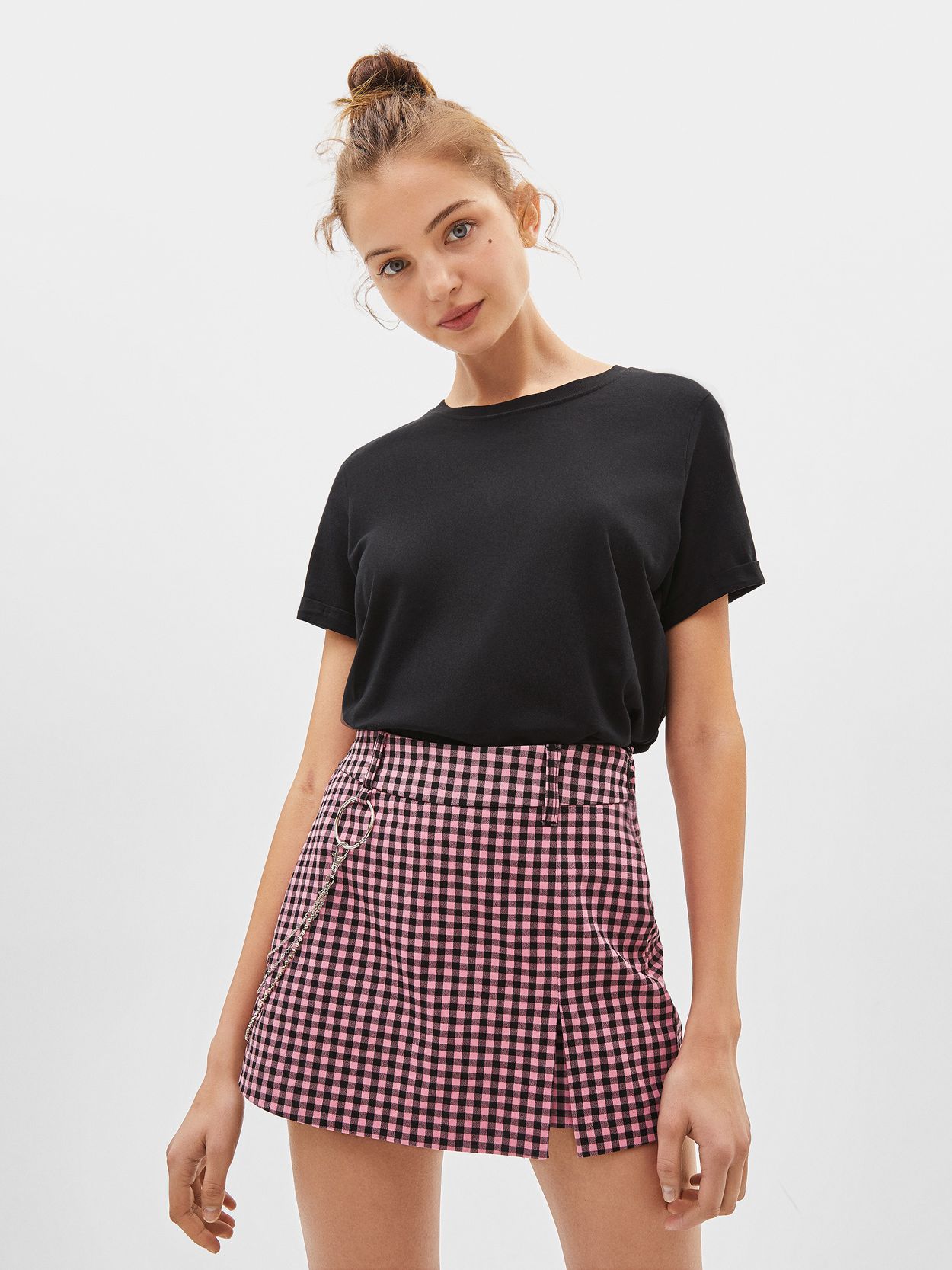 

Юбка-шорты Bershka 02663168902 34 Принт