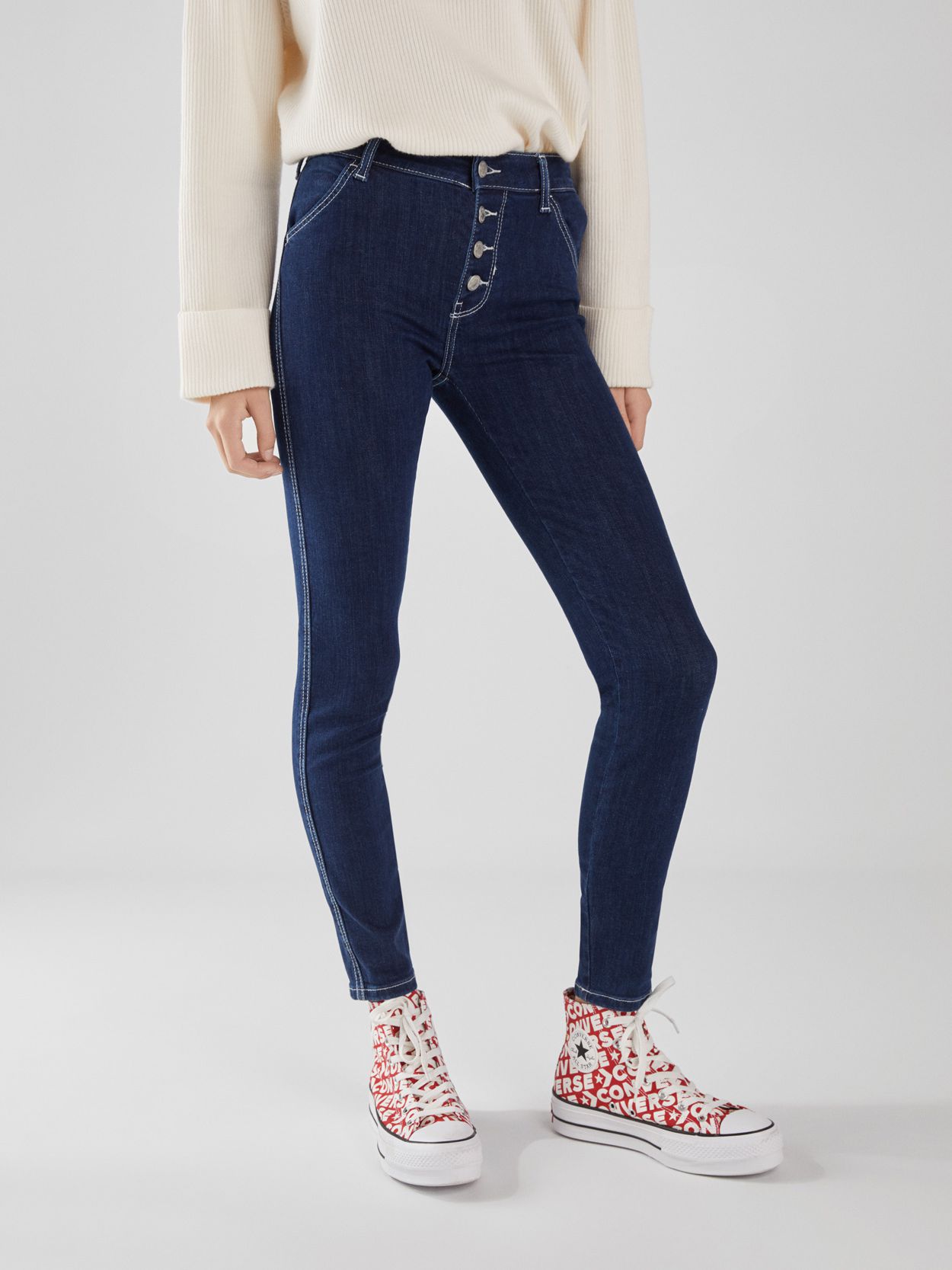 

Джинсы Bershka 05227211401  Синие, Джинсы Bershka 05227211401 36 Синие