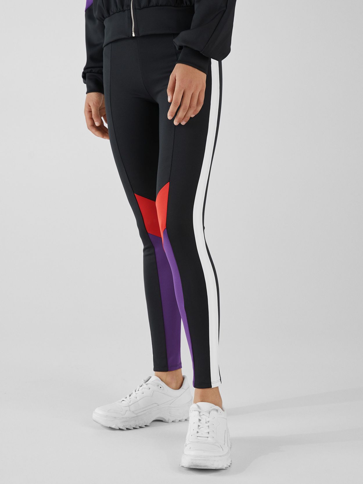 

Спортивные леггинсы Bershka 05249831800  Принт, Спортивные леггинсы Bershka 05249831800 L Принт