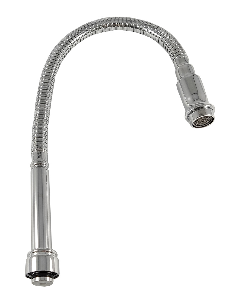 

Гусак для смесителя Frap гибкий рефлекторный хром F7320
