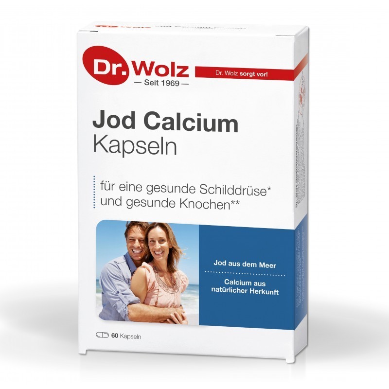 

Витамины Dr. Wolz Jod Calcium Kapseln 60 капсул