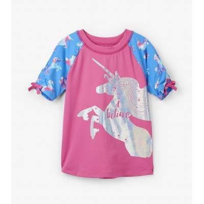 

Футболка для плавання Hatley Rainbow Unicorns 4A рожевий 104см (S19RUK1186)