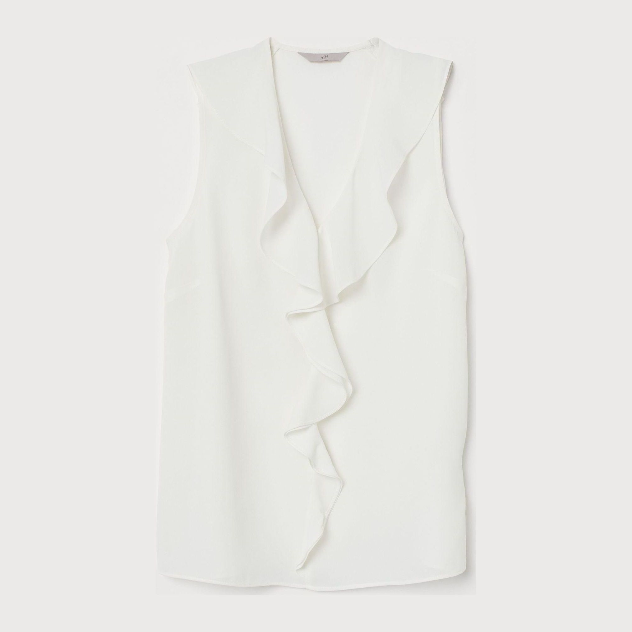 

Блузка H&M 7637270-ACTS 44 Белая