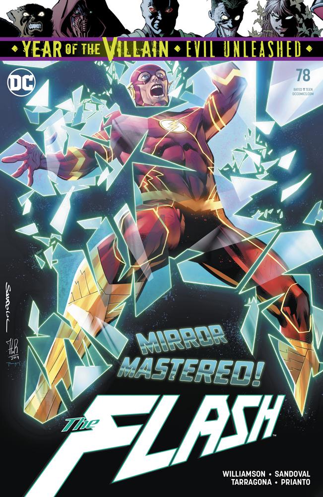 

Flash Vol 5 #78 Cover A Regular Rafa Sandoval & Jordi Tarragona Cover (Year Of The Villain Evil Unleashed Tie-In)