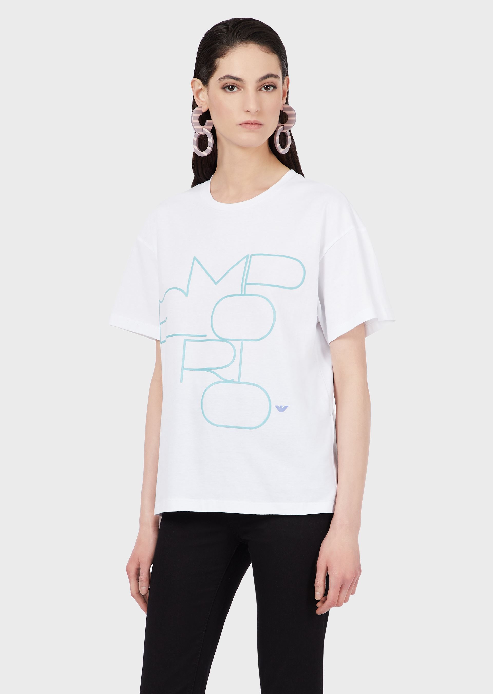 

Футболка Emporio Armani  Белая 3K2T7G.2J53Z, Футболка Emporio Armani 44 Белая 3K2T7G.2J53Z