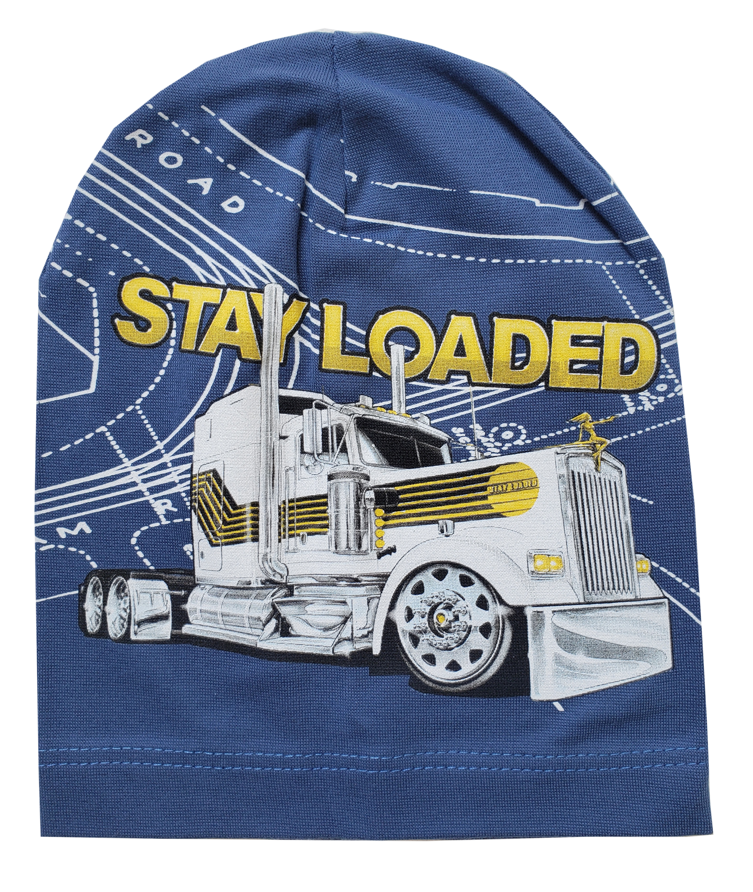 

Демисезонная трикотажная шапка STAY LOADED BE SNAZZY CDL-121049-Blue синий 48-54 см (CDL-121049-Blue-48-54)