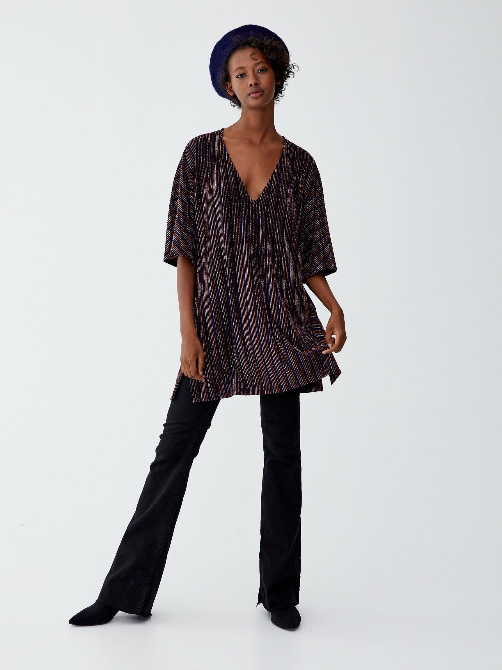 

Платье Pull & Bear 9396/355/015-AAUB M Разноцветное
