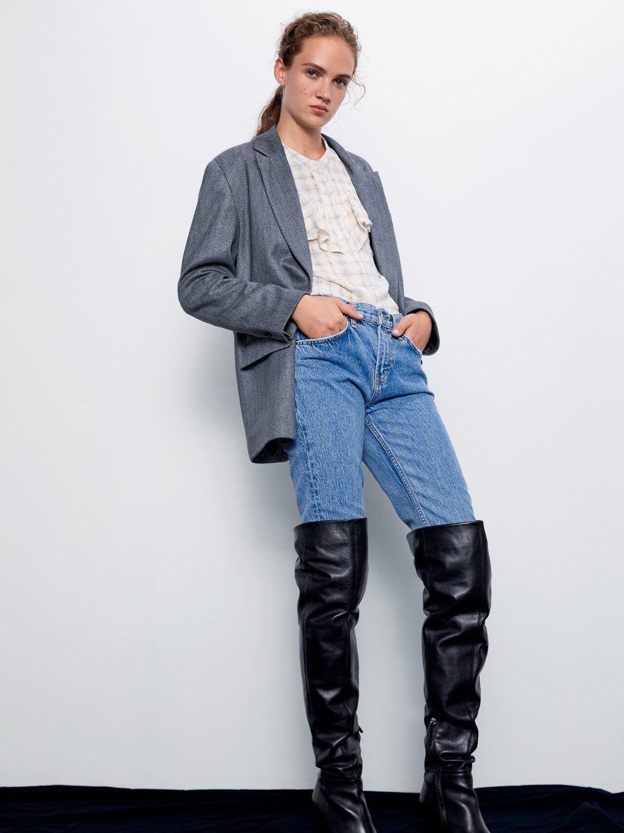 

Жакет Zara 7901/226/802-AATN L Серый