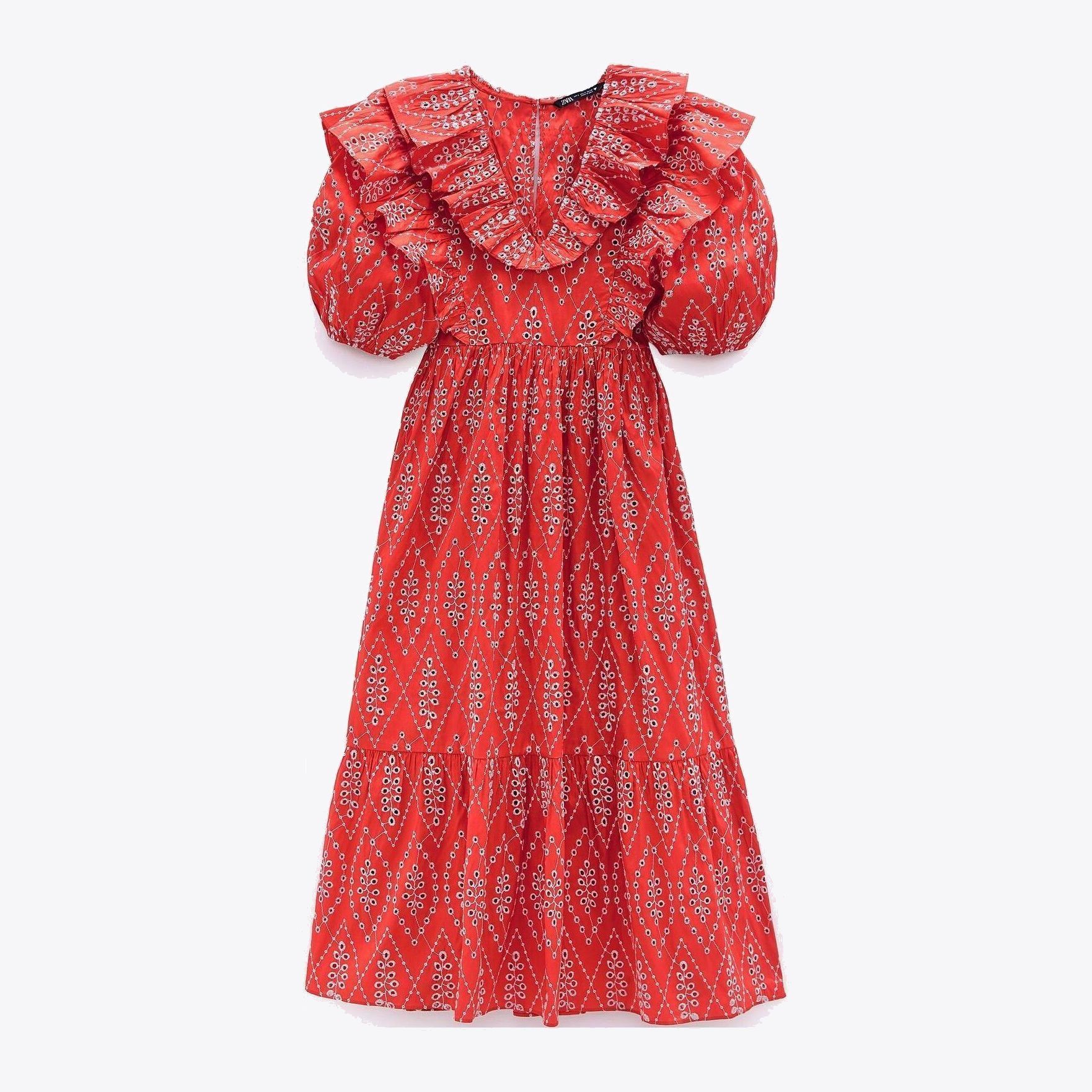 

Платье Zara 0881/118/600-ADRP M Красное