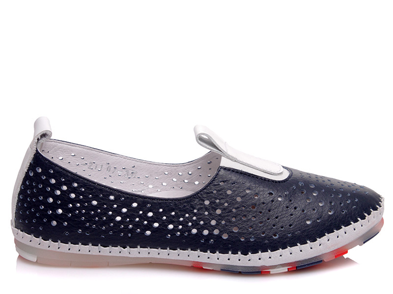 

Женские балетки деми Avangard Shoes 21107 сине-белый Синий р.41 (26 см.)
