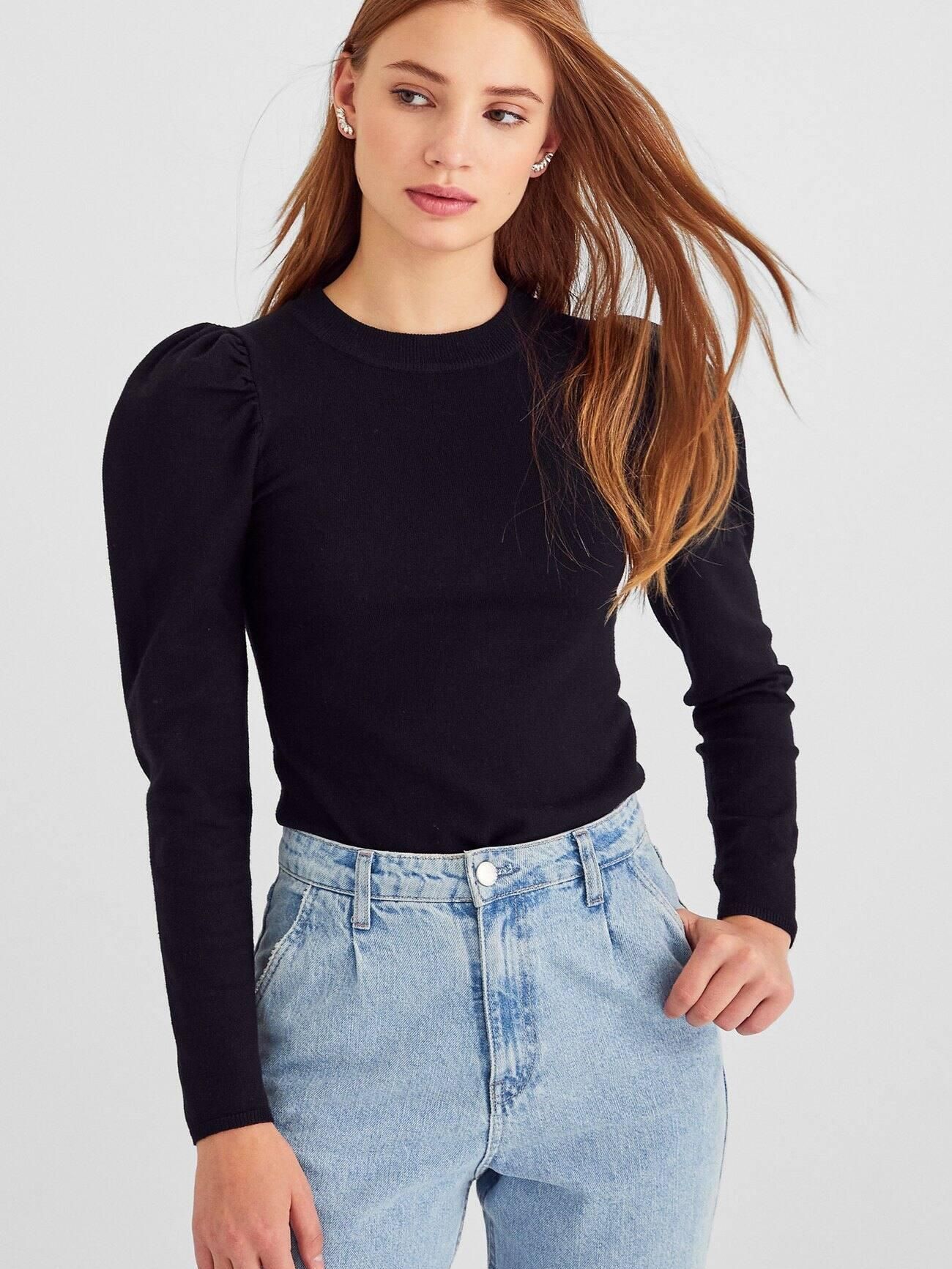 

Джемпер Stradivarius 5080/713/001-AAAD S Черный