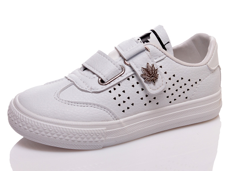 

Детские кеды деми Bbs b6335 white для девочки Белый р.25 (16,5 см.)