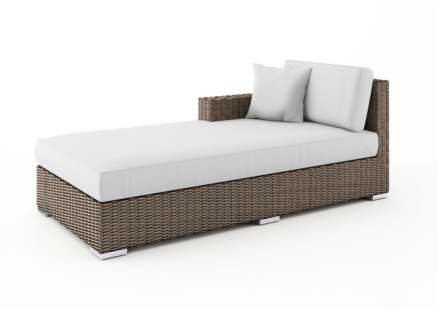 

Кушетка из искусственного ротанга Komforta 180x92,5x80см (milano-ac)