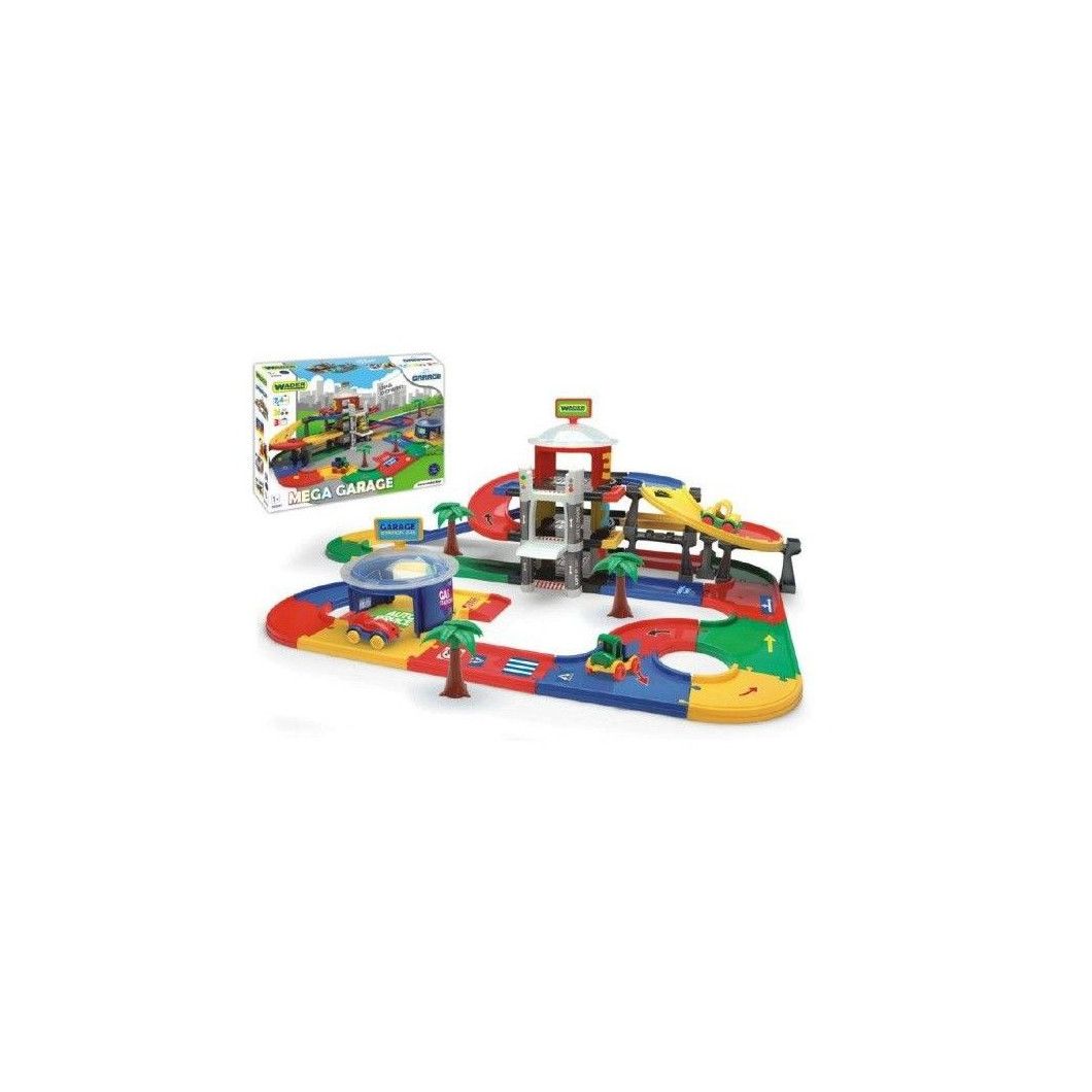 

Игровой детский набор Мега-гараж с дорогой 7,4 м Wader (50320)