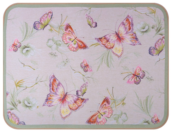 

Коврик прорезиненный Lefard Home Textile 711 Бабочки 50x70 см (711-047)