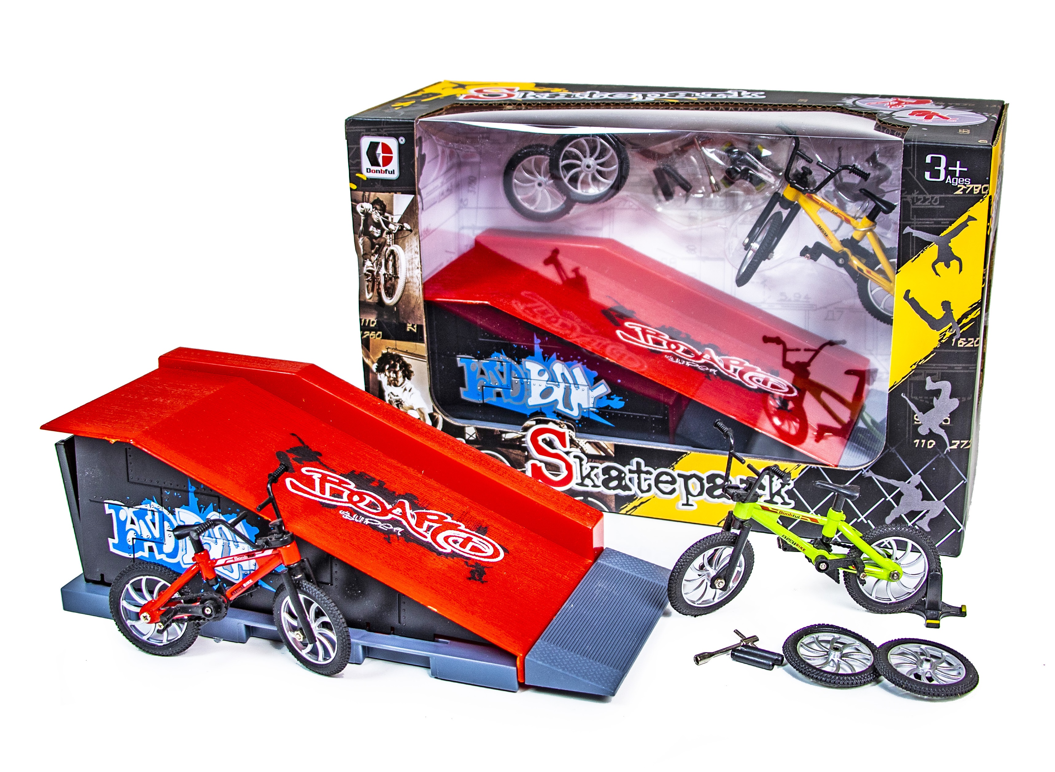 

Игровой набор фингербайк "Skatepark" (1810-7B)