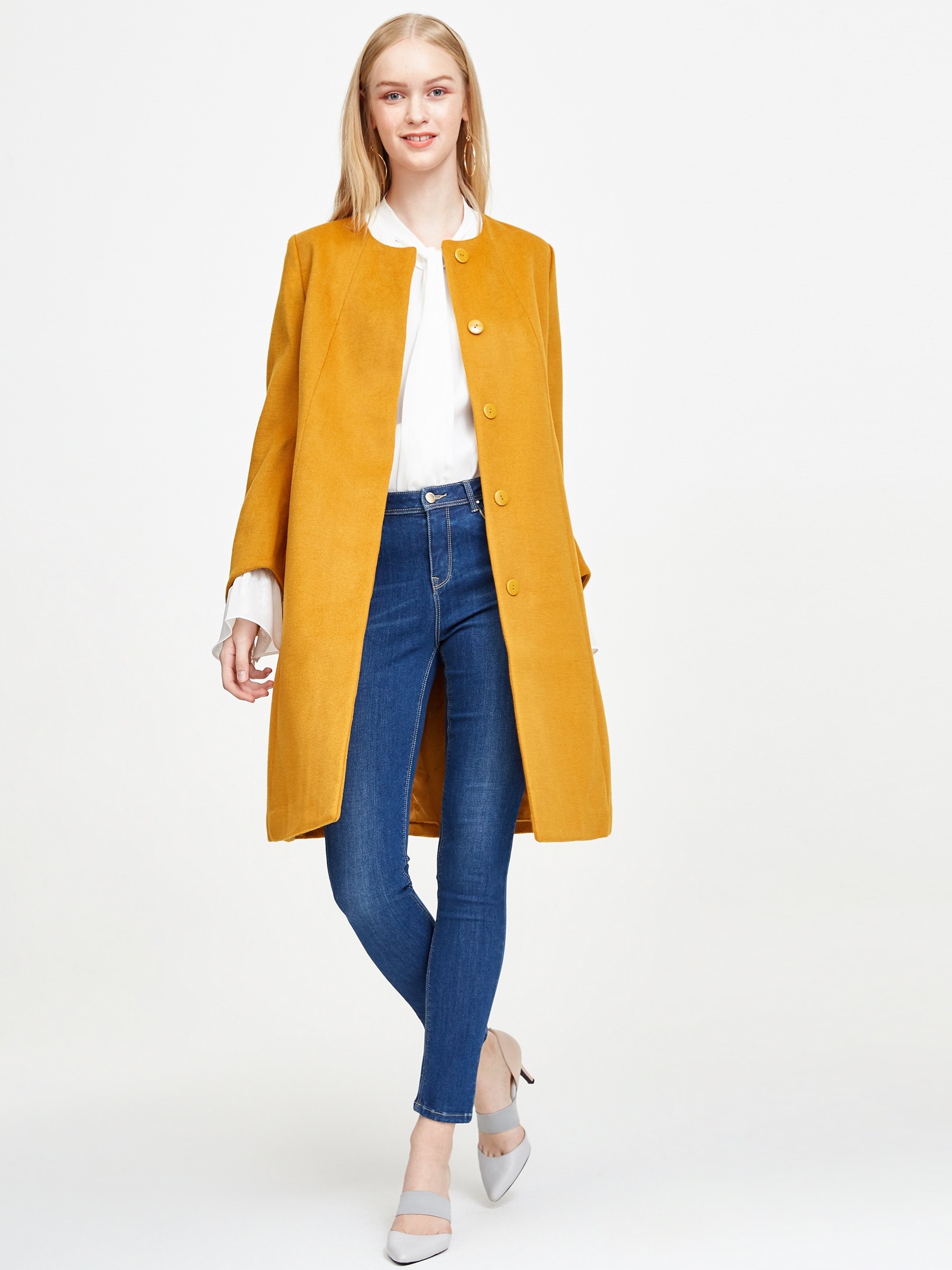 

Пальто Vero Moda 317327539  Охра, Пальто Vero Moda 317327539 S Охра