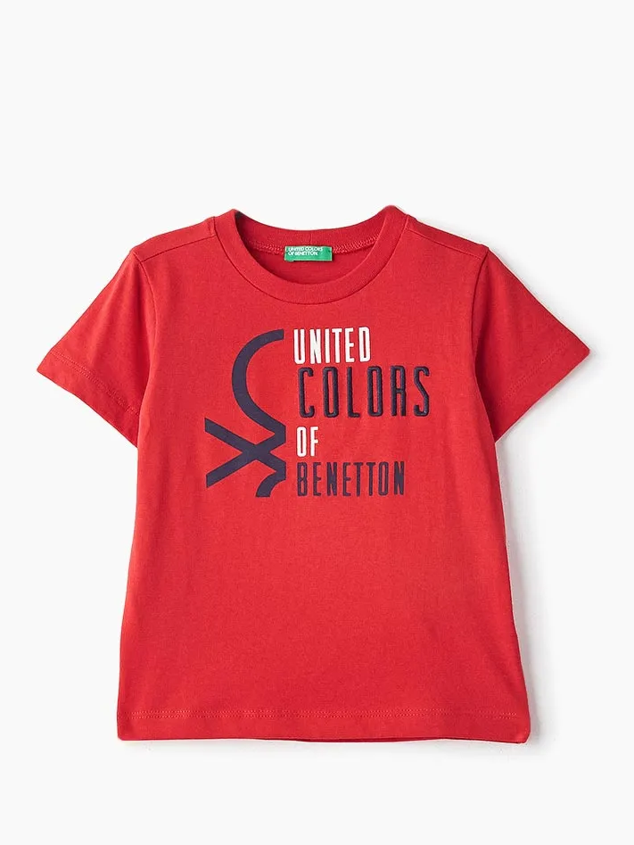 

Футболка Benetton 3096C1402 82 cm (8849582cm) Красный