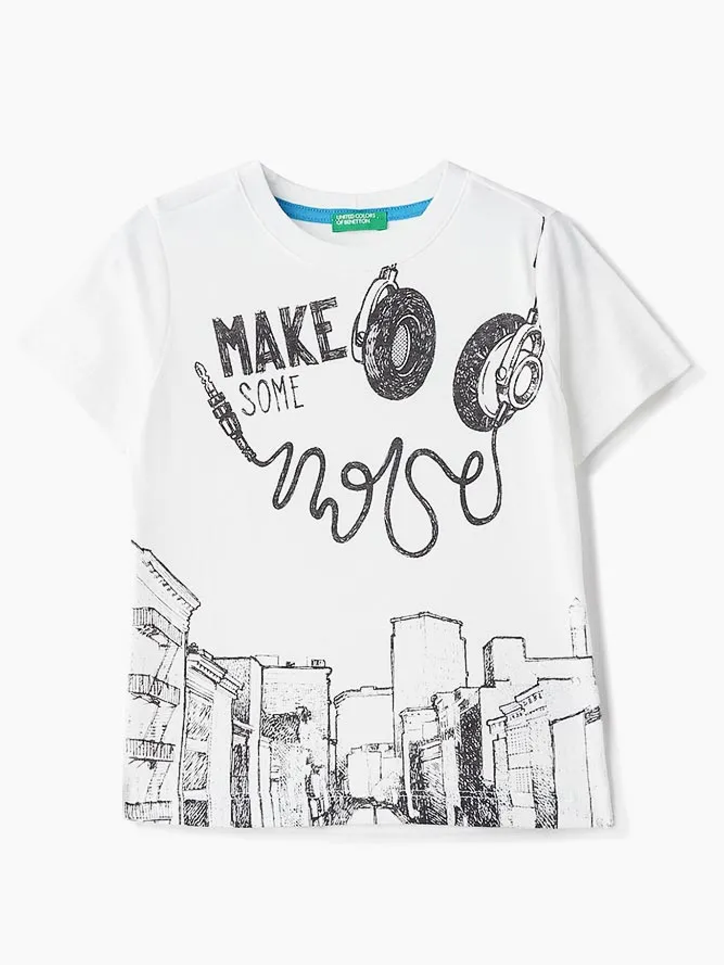 

Футболка Benetton 3096С1475 82 cm (8819982cm) Белый