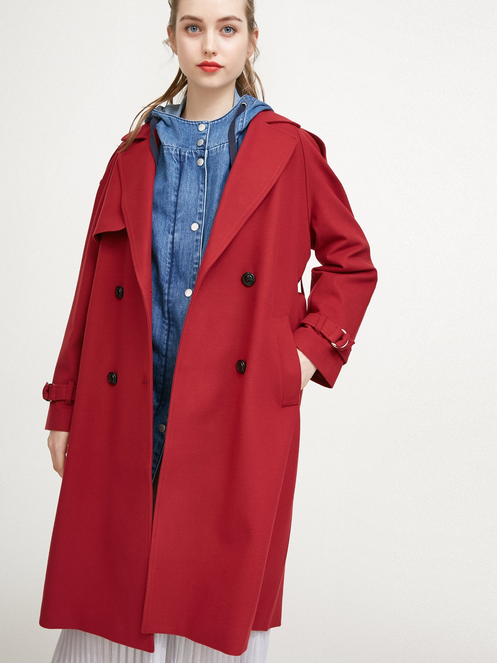 

Пальто Vero Moda 317333514  Красный, Пальто Vero Moda 317333514 L Красный