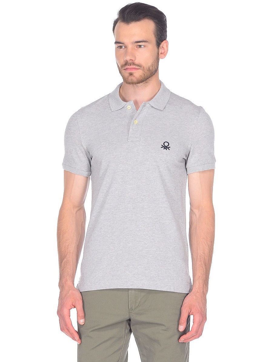 

Поло Benetton 3YY8J3075 2XL Серый