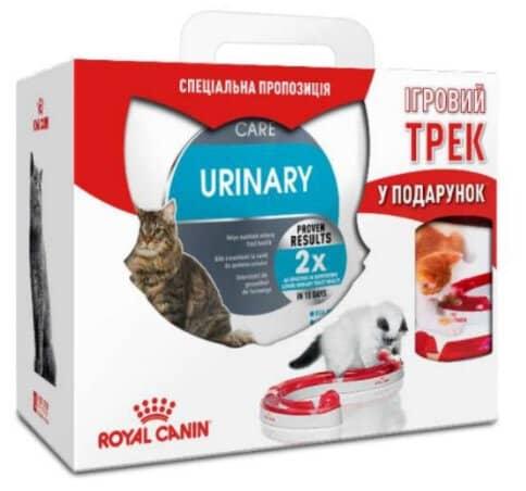 

Акция Сухой корм Royal Canin Urinary Care 4кг Игровой Трек в подарок