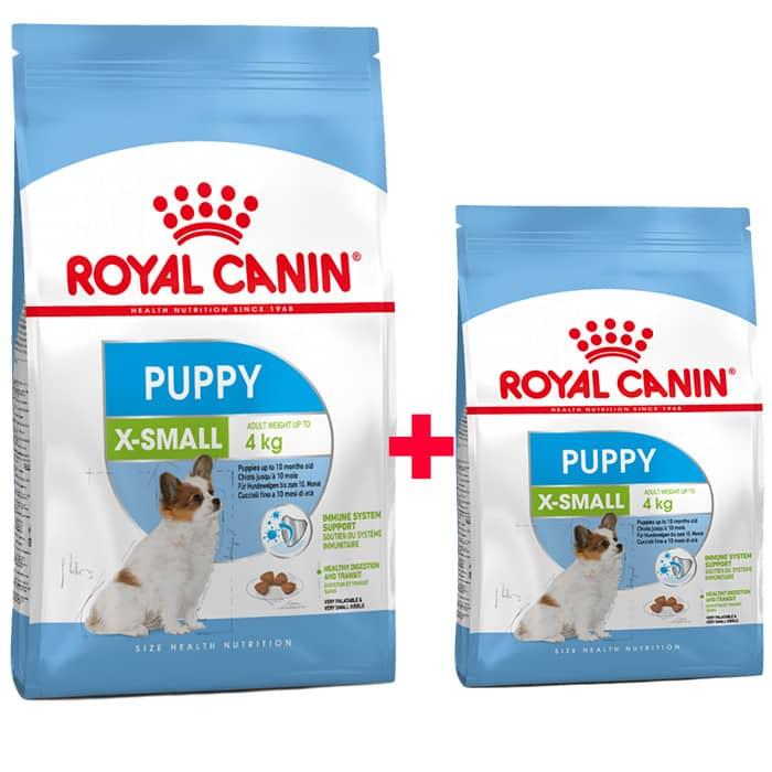 

Сухой корм Royal Canin X-Small Puppy 1,5кг в подарок 500г корма
