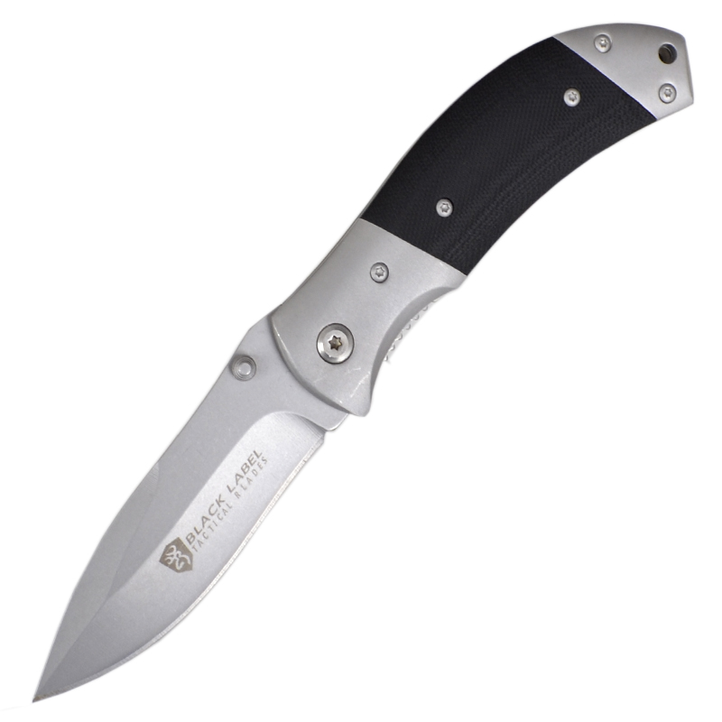

Нож складной Browning Black Label (длина: 18.5см, лезвие: 8см), черный