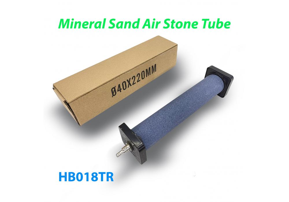 

Распылитель Hailea (диффузор) воздушный круглый Mineral Sand Air Stone Tube Ø40 х 220 мм с упорами из пластика