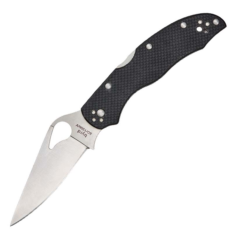 

Нож складной Spyderco Byrd Harrier 2 (длина: 193мм, лезвие: 84мм), черный
