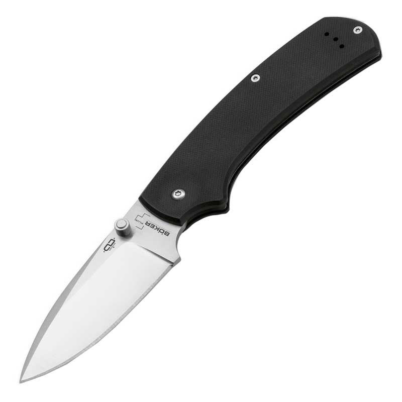 

Нож складной Boker Plus XL Drop (длина: 204мм, лезвие: 89мм), черный