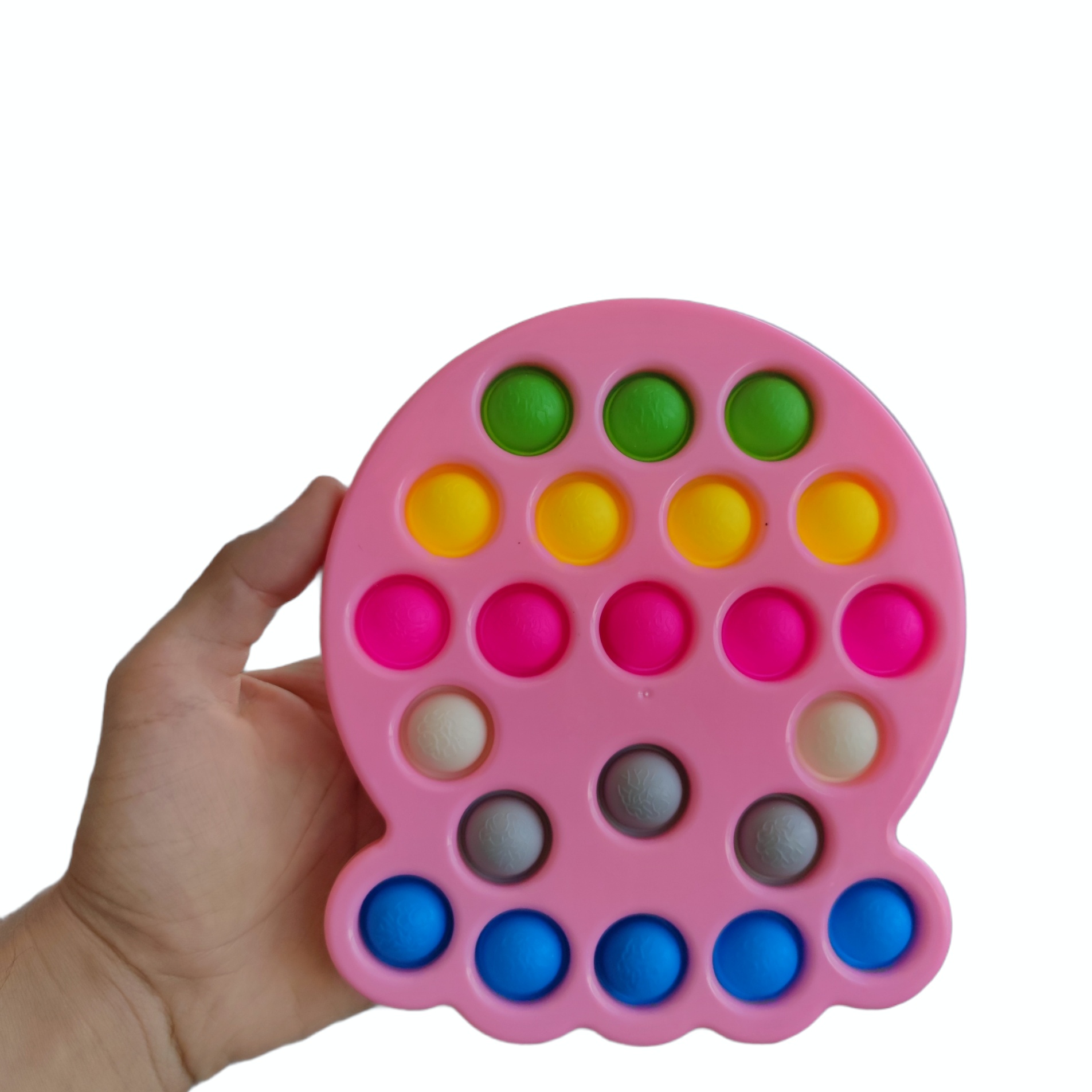 

Сенсорная игрушка Большой Осьминог 16 см Simple Dimple поп ит антистресс симпл димпл pop it 142.12.57