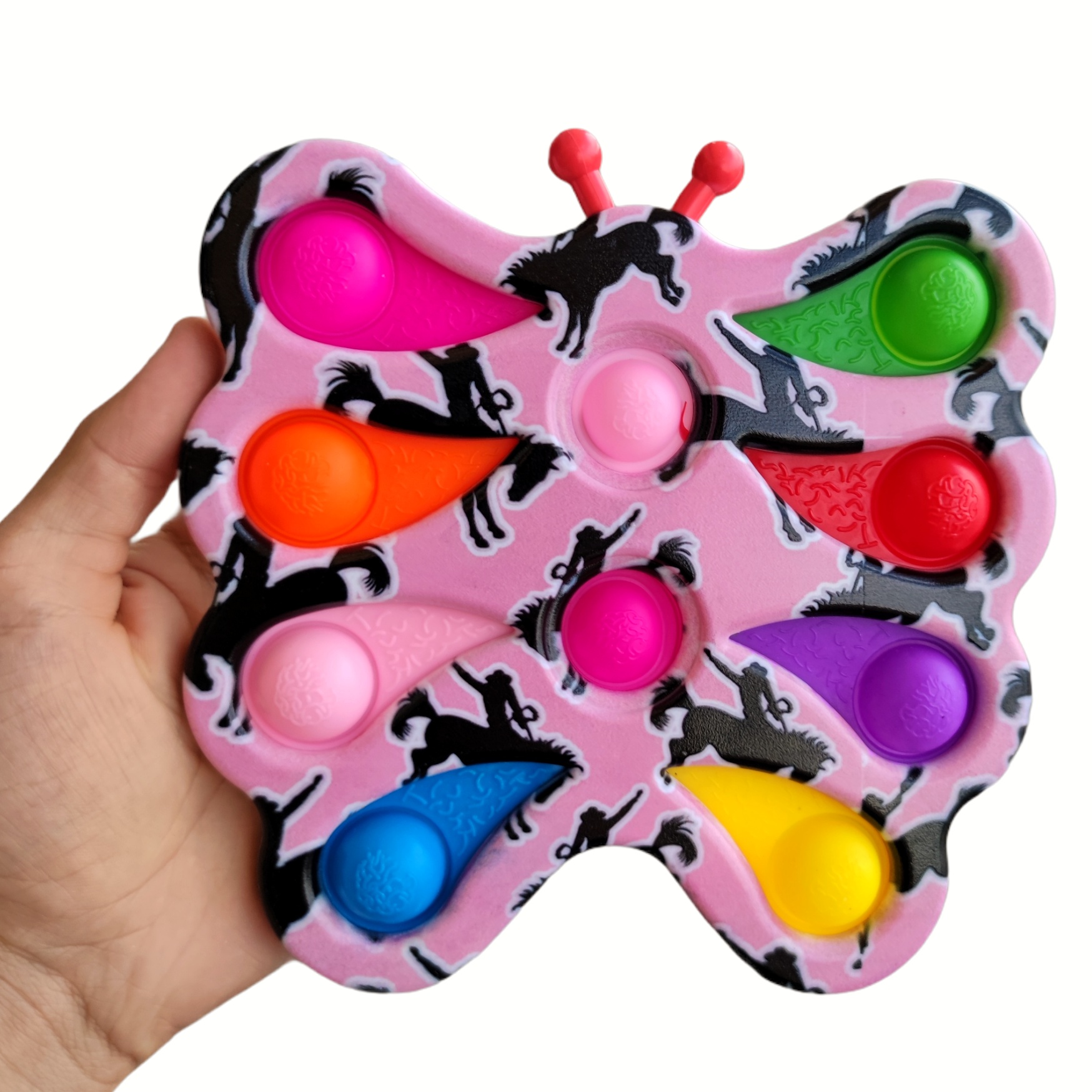 

Сенсорная игрушка Большая Бабочка 16 см Simple Dimple поп ит антистресс симпл димпл pop it 142.12.43