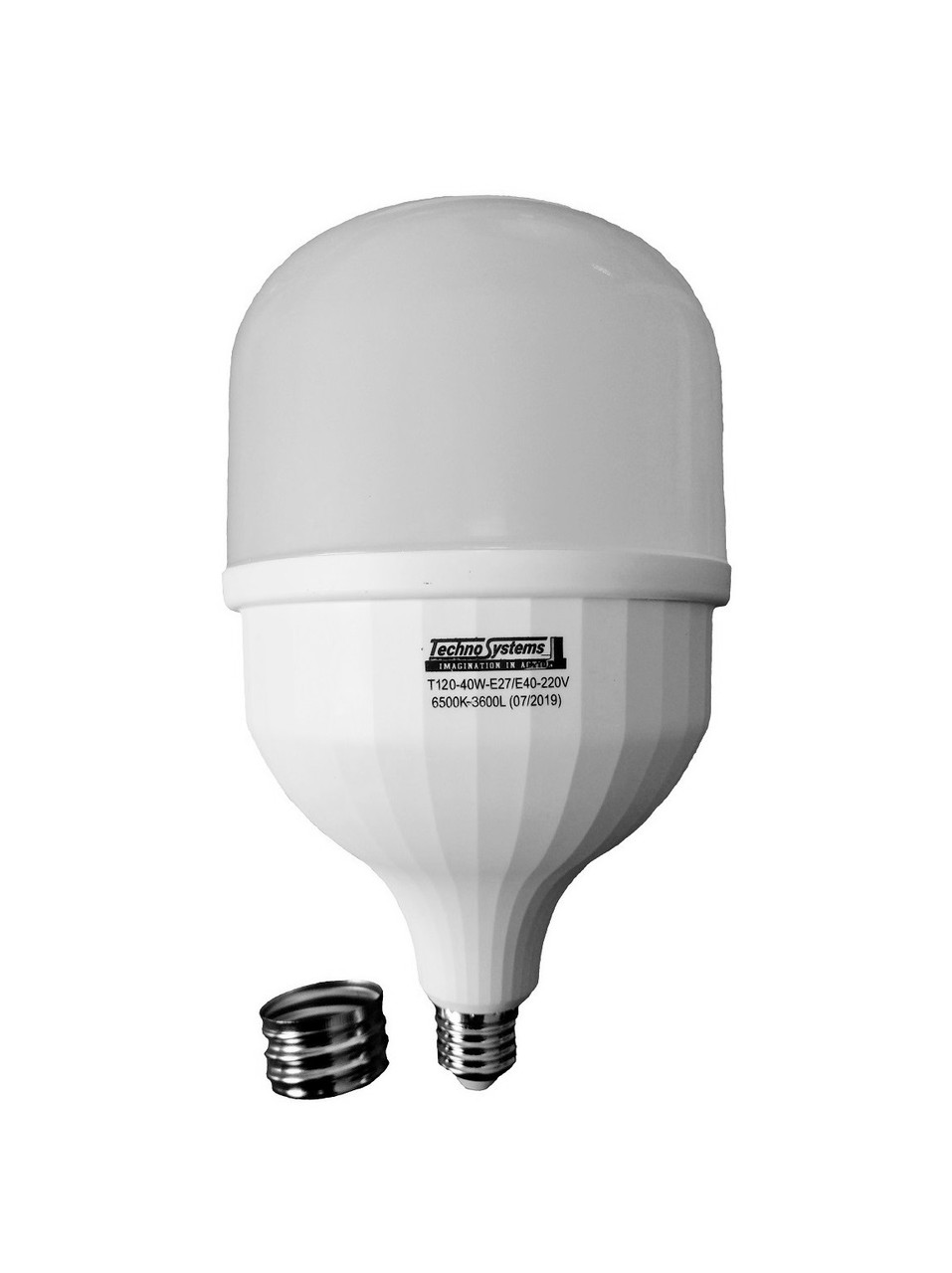 

Лампа светодиодная LED Bulb-T120-40W-E27-E40-220V-4000K-3600L ICCD (TNSy5000260)