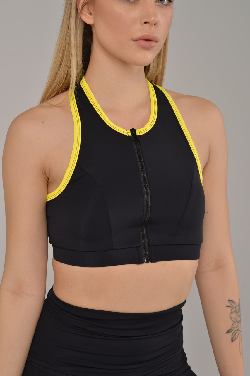 

Спортивный топ Nova Vega Toyger XS Черно-желтый (3083-1729)