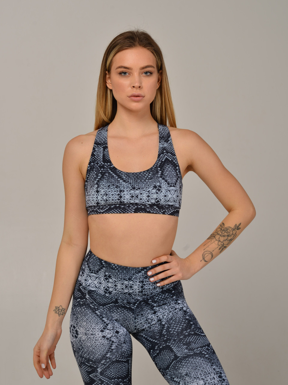

Спортивный топ пуш-ап Nova Vega Khao Manee Snake XS Серый (3070-0006)