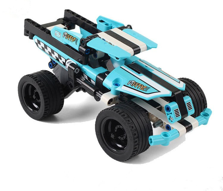 

Конструктор JiSi bricks 3420 "Трюковой грузовик"