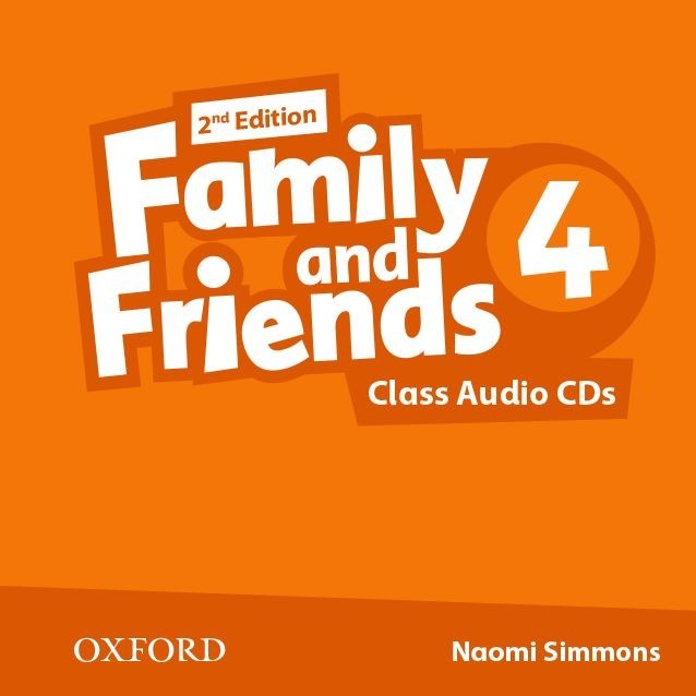 

Family & Friends 2nd Edition Level 4: Class Audio CDs - Naomi Simmons - 9780194808255