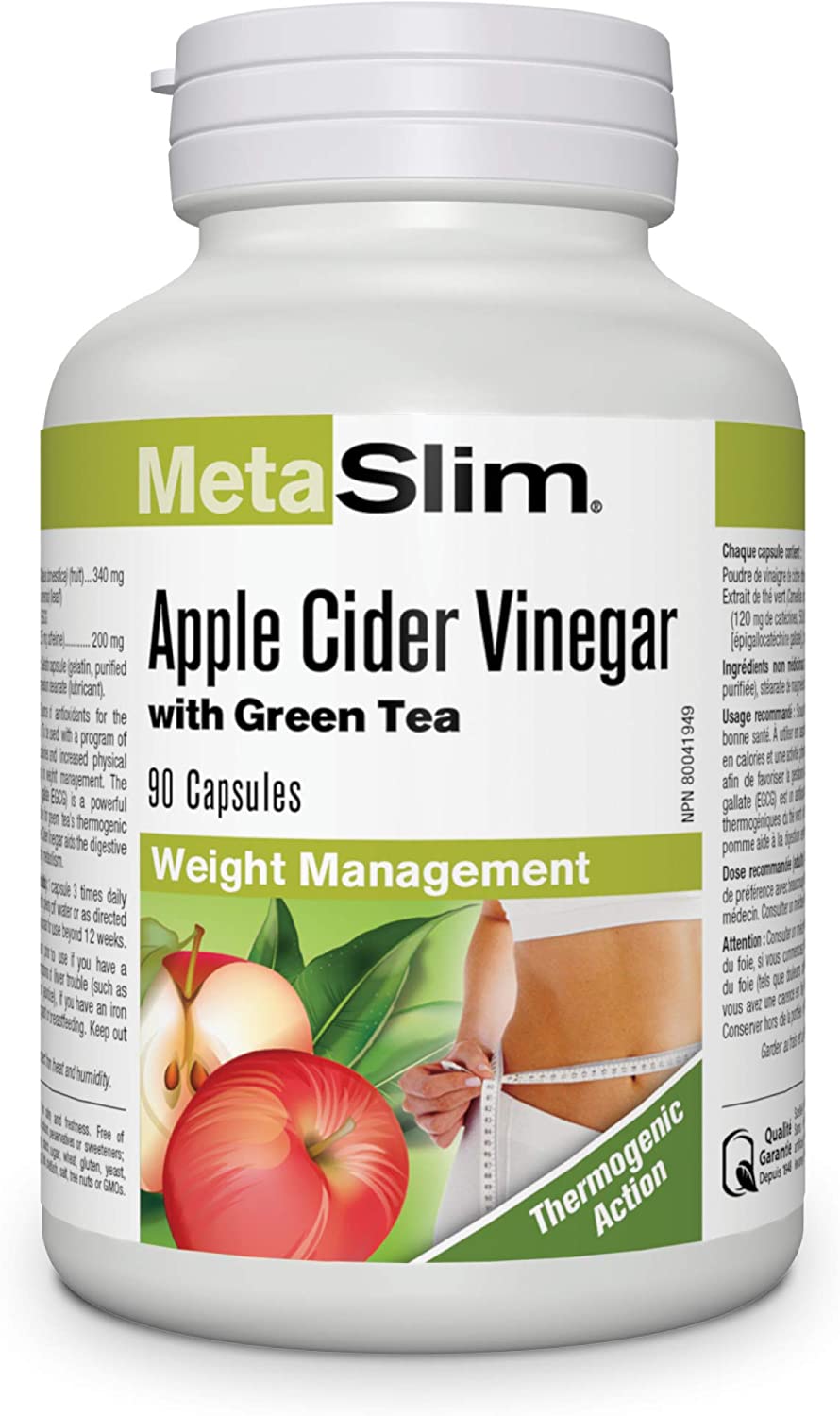 

Жиросжигатель Webber Naturals Apple Cider + Green Tea 90 капсул (4384303475)